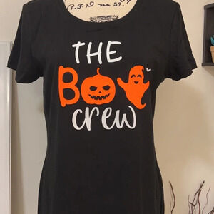 DolledUp- Boo Crew Teeshirt- Halloween- Fall- Spooky Season